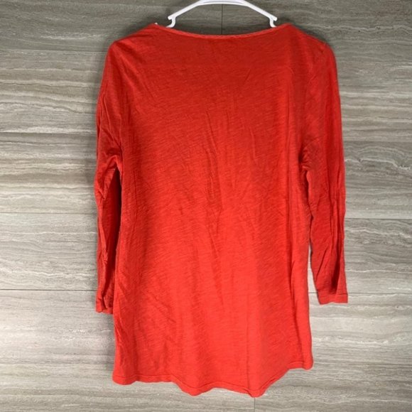 Women’s Lucky Brand Boho 1/4 Button Down Blouse - Picture 6 of 6